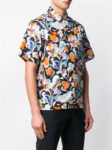 prada james jean shirt|Prada shirts for men.